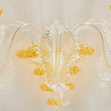 GIOVE - Murano glass wall lamp by Sogni Di Cristallo - view 3